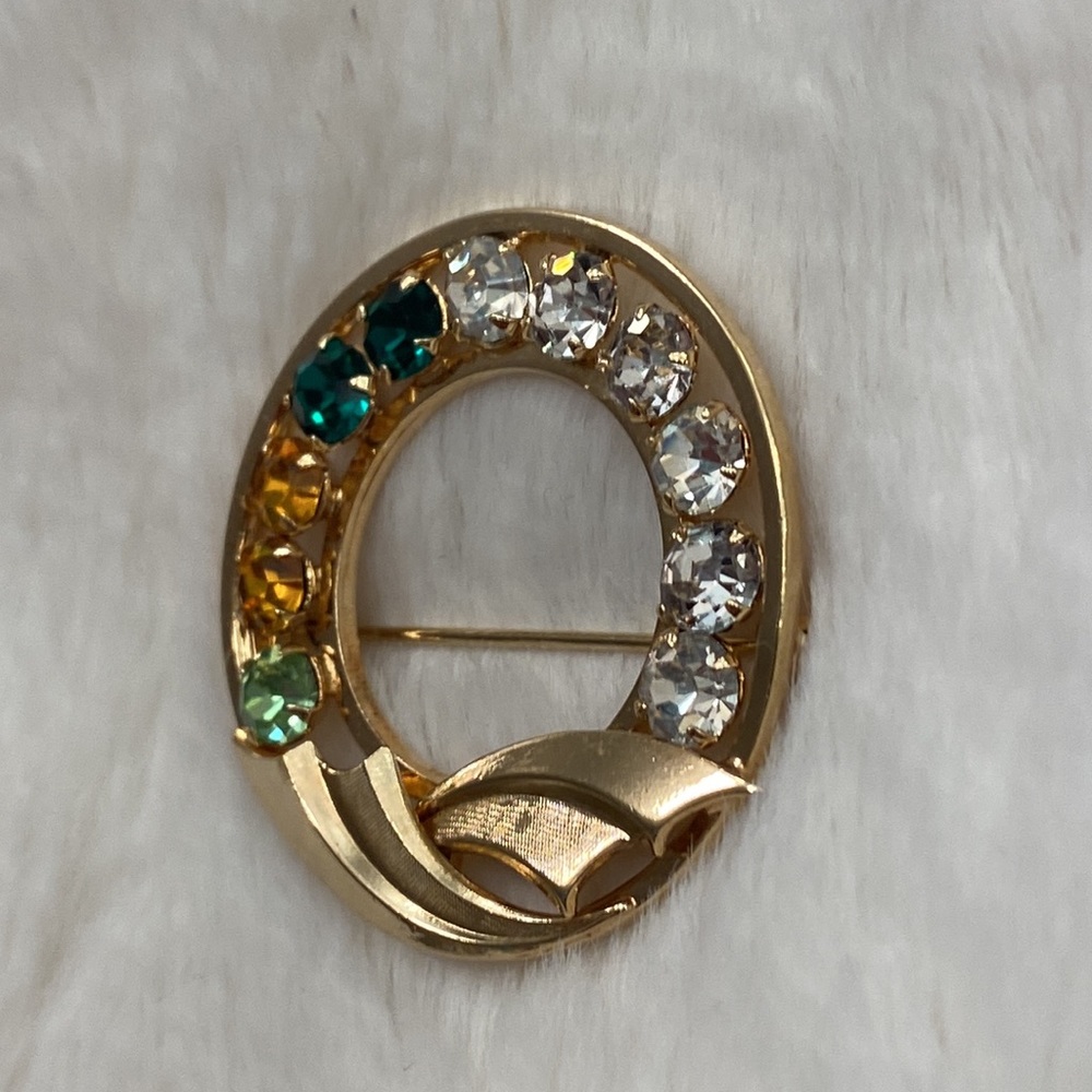 Vintage Crystal Brooch - Picture 3 of 5